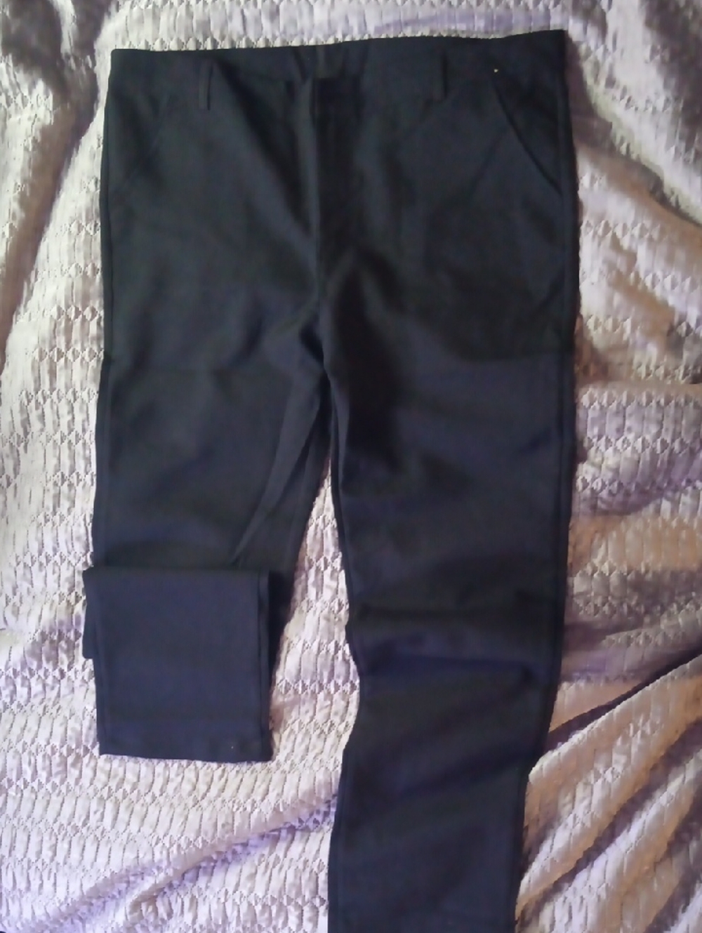 Men's Black Chinos - Tailored Everyday Pants